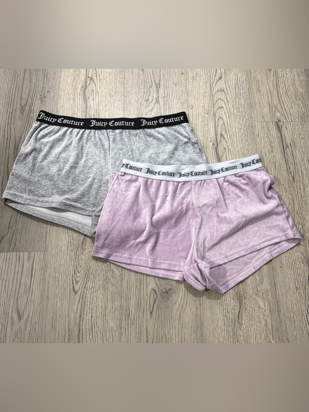 2 Juicy Couture Sleep Shorts